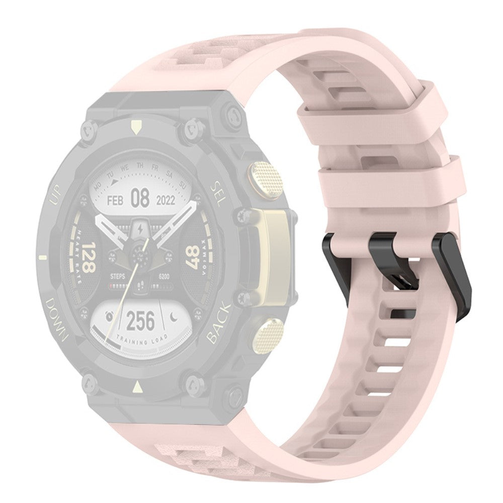 Mega nydelig Amazfit T-Rex 2 Silikone Rem - Pink#serie_4