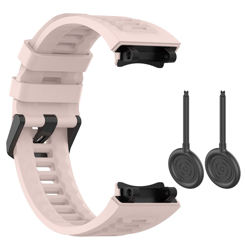 Mega nydelig Amazfit T-Rex 2 Silikone Rem - Pink#serie_4
