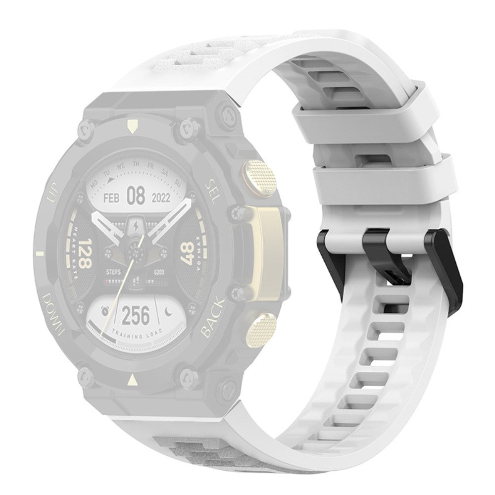 Mega nydelig Amazfit T-Rex 2 Silikone Rem - Hvid#serie_8