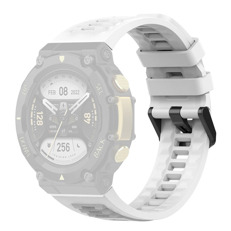 Mega nydelig Amazfit T-Rex 2 Silikone Rem - Hvid#serie_8