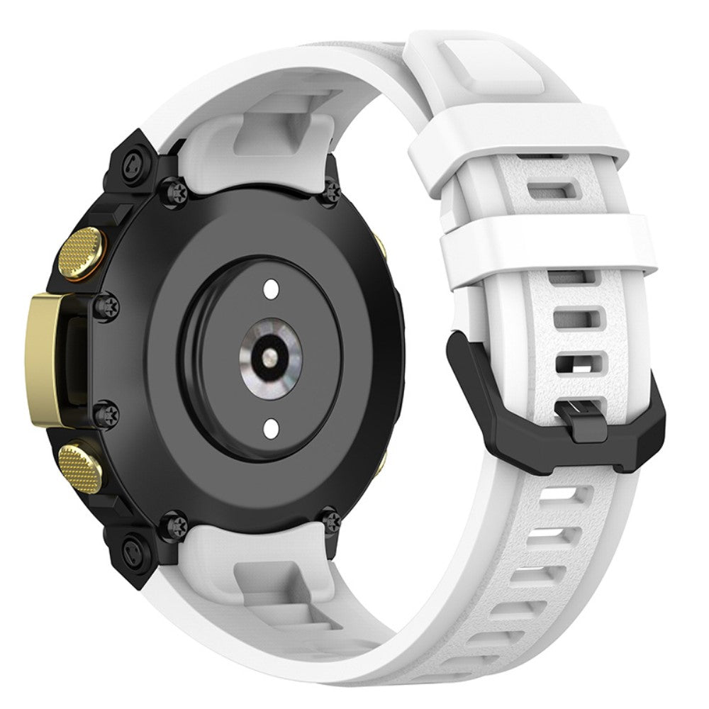 Mega nydelig Amazfit T-Rex 2 Silikone Rem - Hvid#serie_8