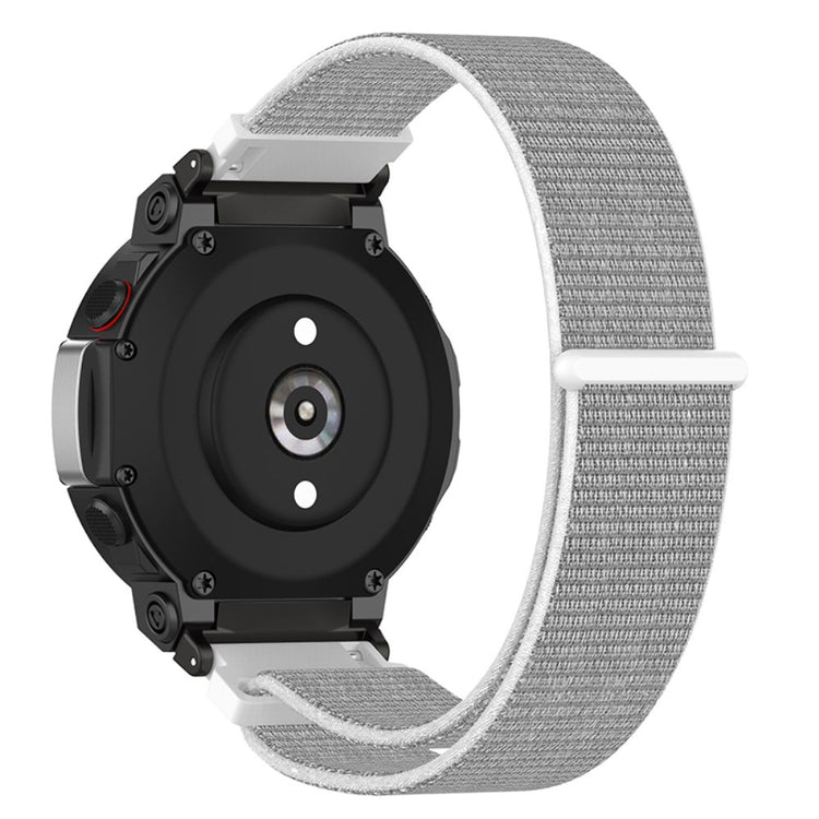 Meget flot Amazfit T-Rex 2 Nylon Rem - Hvid#serie_3