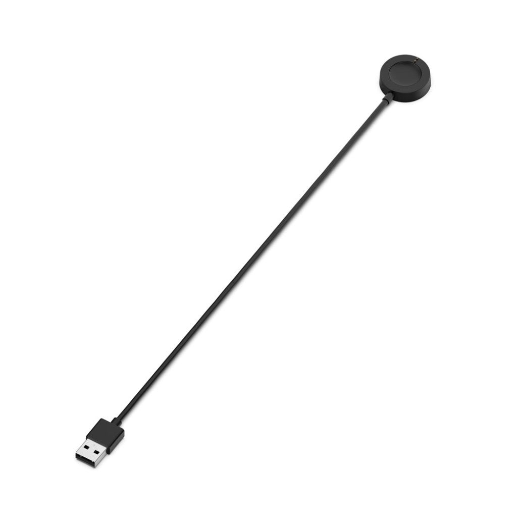 1m Universal Smartwatch USB Opladningskabel - Sort#serie_1