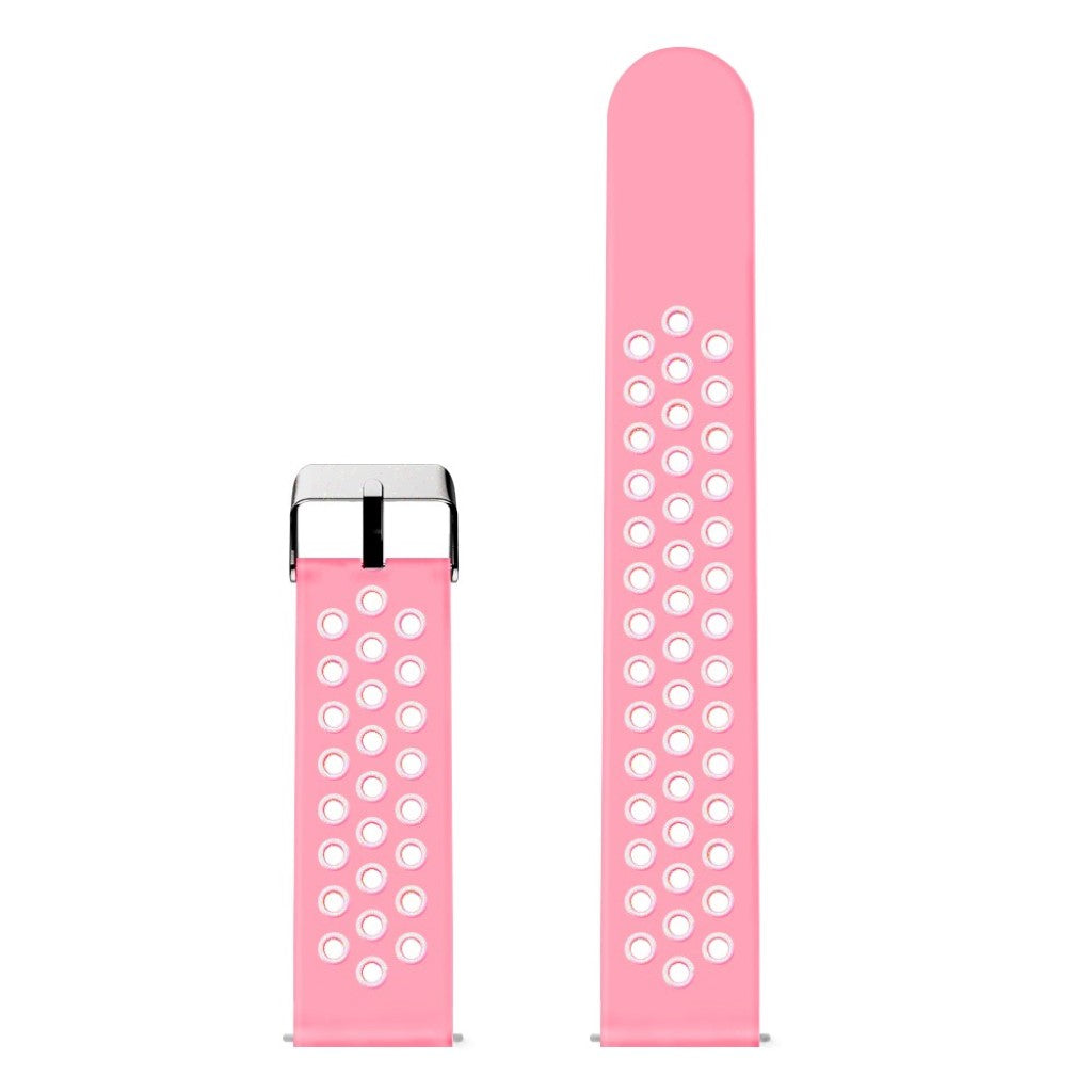 Meget hårdfør Universal Fossil Silikone Rem - Pink#serie_3