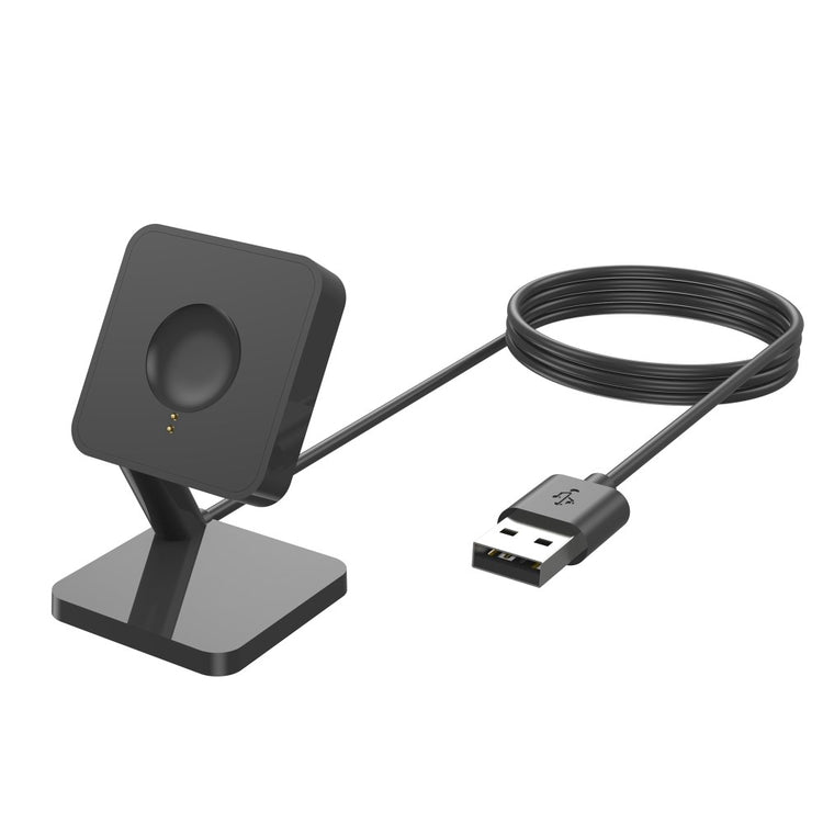 1m Plastik Universal Michael USB Ladestation - Sort#serie_1