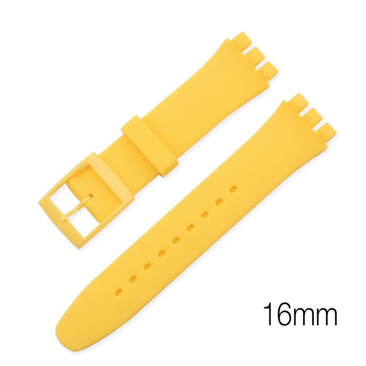 Alle tiders 16mm Silikone Rem - Gul#serie_8