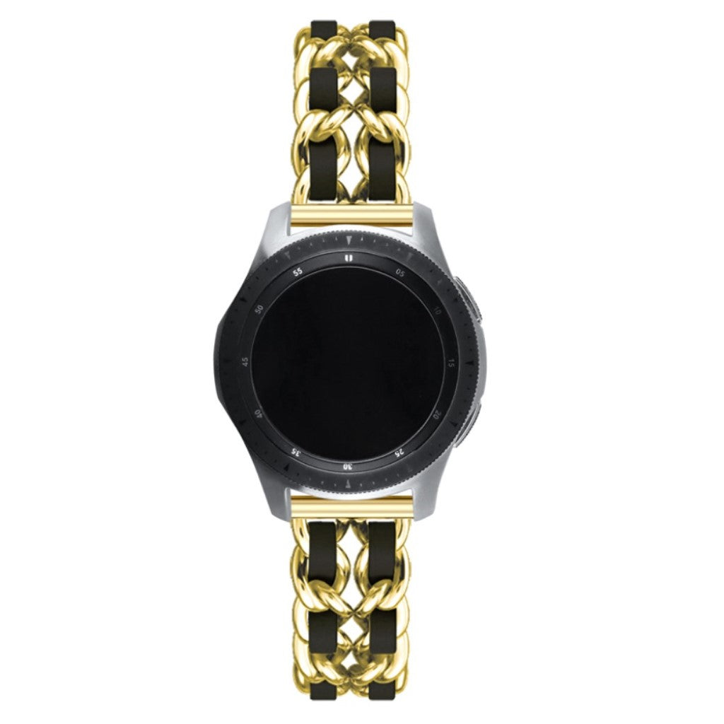 Helt vildt smuk Universal Metal og Kunstlæder Rem - Guld#serie_4