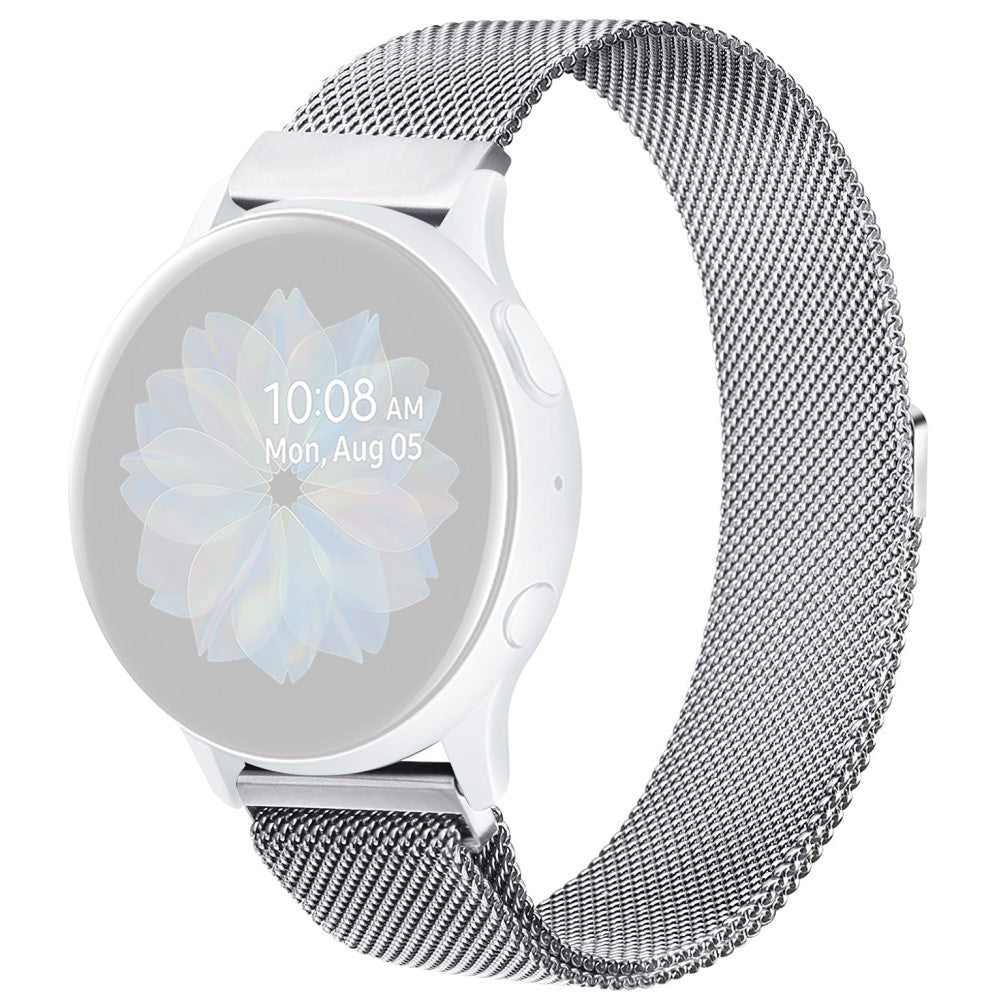 Mega elegant 20mm Metal Rem - Sรธlv#serie_1