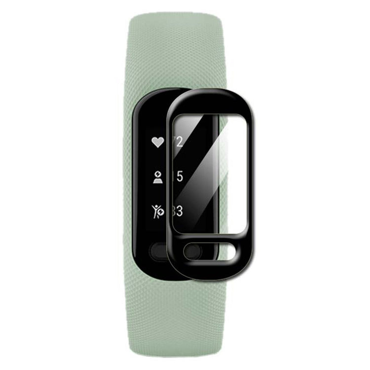 Garmin Vivosmart 5 Silicone HD 3D Curved Screen Protector - Black#serie_441