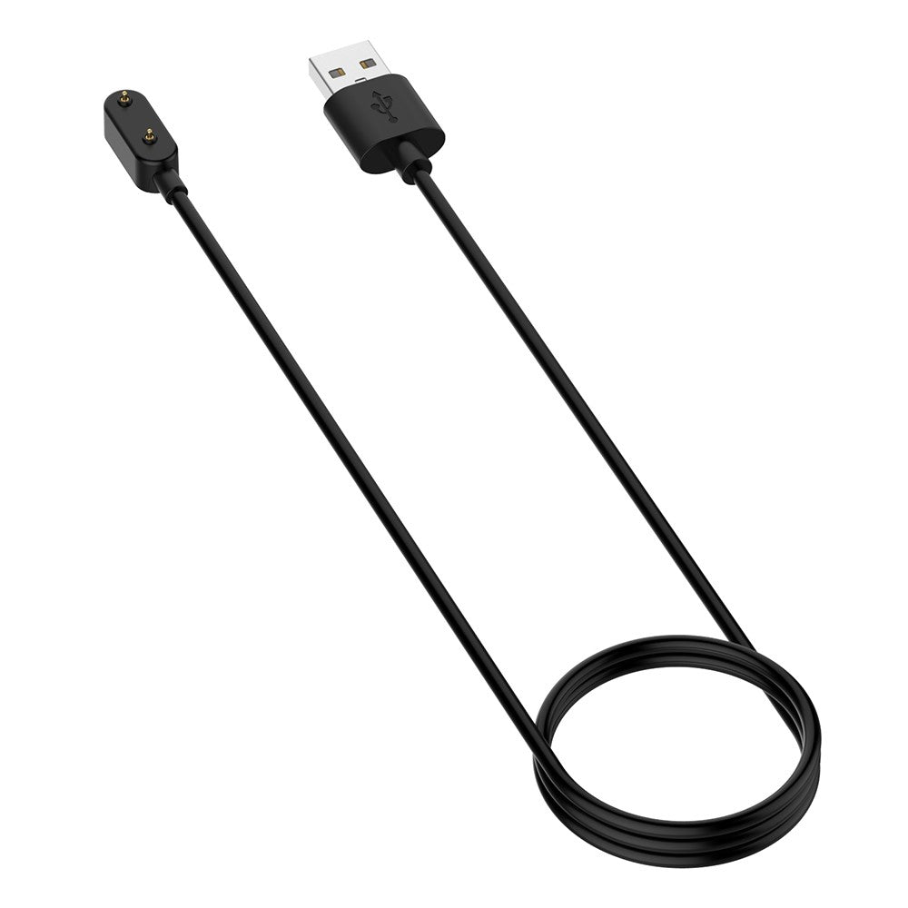 1m Smartwatch USB Charging Cable - Black#serie_1