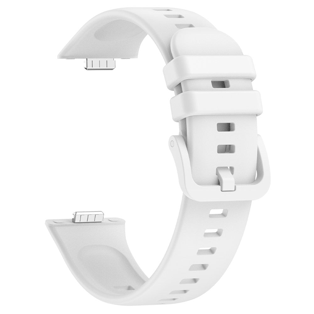 Huawei Watch Fit 3 Replacement Wrist bandsoft Silicone Watch Strap - White#serie_2