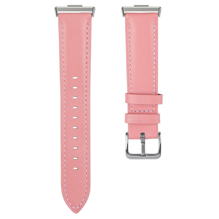 Huawei Watch Fit 3 Genuine Cow Leather Band Slim Watch Strap - Pink#serie_2