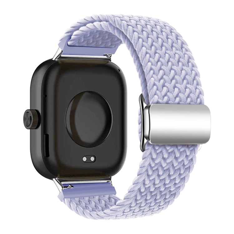 Xiaomi Smart Band 8 Pro / Redmi Watch 4 Loop Strap Magnetic Buckle Woven Watch Band - Mist Purple#serie_19