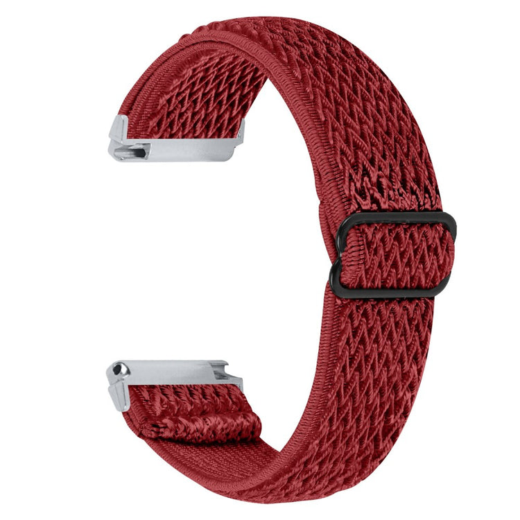 Garmin Vivomove Style / Garminmove Style 20mm Elastic Watch Strap Replacement Watchband - Red#serie_8