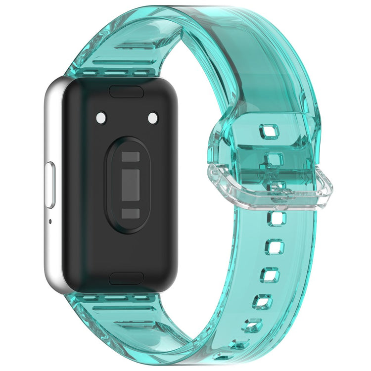 Samsung Galaxy Fit3 R390 Flexible Watch Band Change Color Wrist Strap - Blue#serie_3