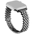 Incredibilmente Bello Apple Smartwatch Metallo E Strass Universali Cinturino