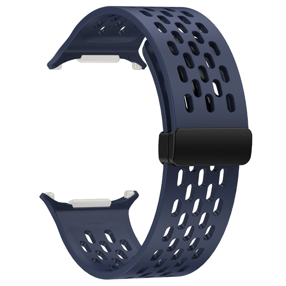 KALEBOL Samsung Galaxy Watch Ultra 47mm Silicone Band Magnetic Replacement Strap - Navy Blue#serie_11