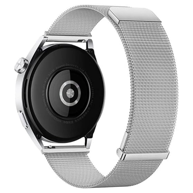 KALEBOL Huawei Watch GT 4 41mm Milanese Mesh Watch Strap 18mm Magnetic Wrist Band - Silver#serie_9