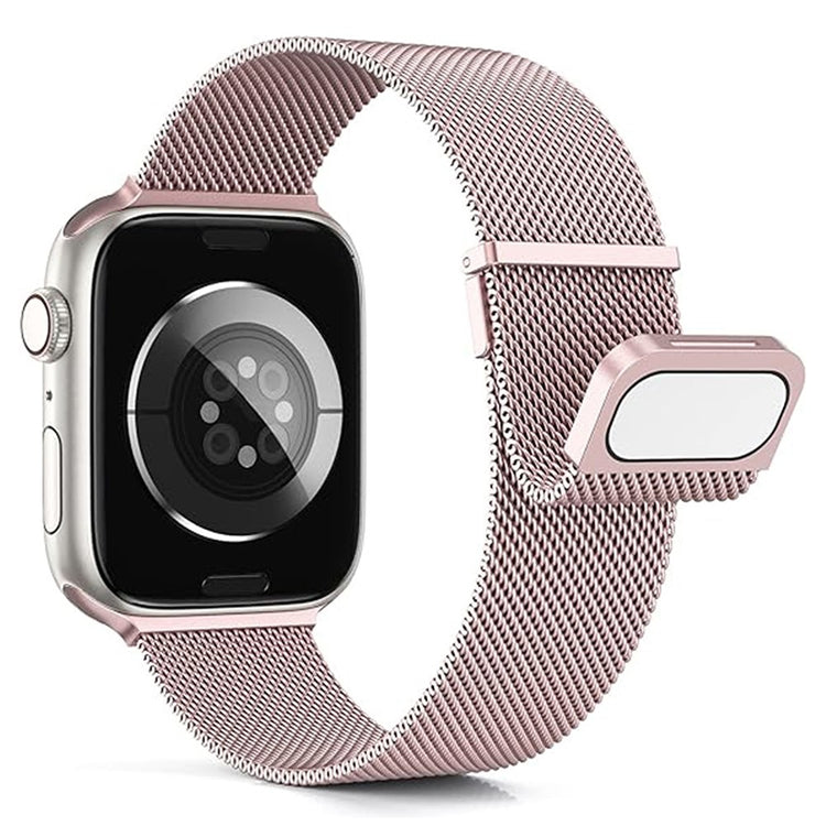 KALEBOL Apple Watch Series 49mm - 45mm - 44mm - 42mm Milanese Magnetic Watch Strap - Rose Pink#serie_4