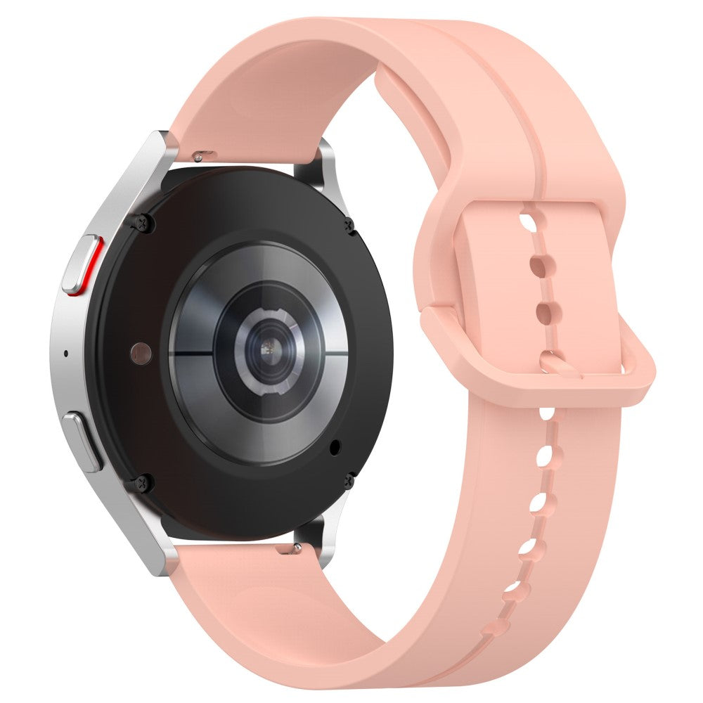 KALEBOL Huawei Watch 4 / 4 Pro / GT 4 46mm Watch Strap 22mm Silicone Band Groove Design - Light Pink#serie_6