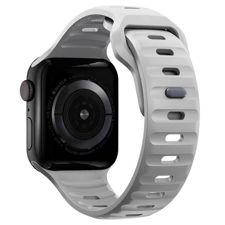 KALEBOL Apple Watch Series 41mm - 40mm - 38mm Watch Band Sports Silicone Strap - Fog Grey#serie_15