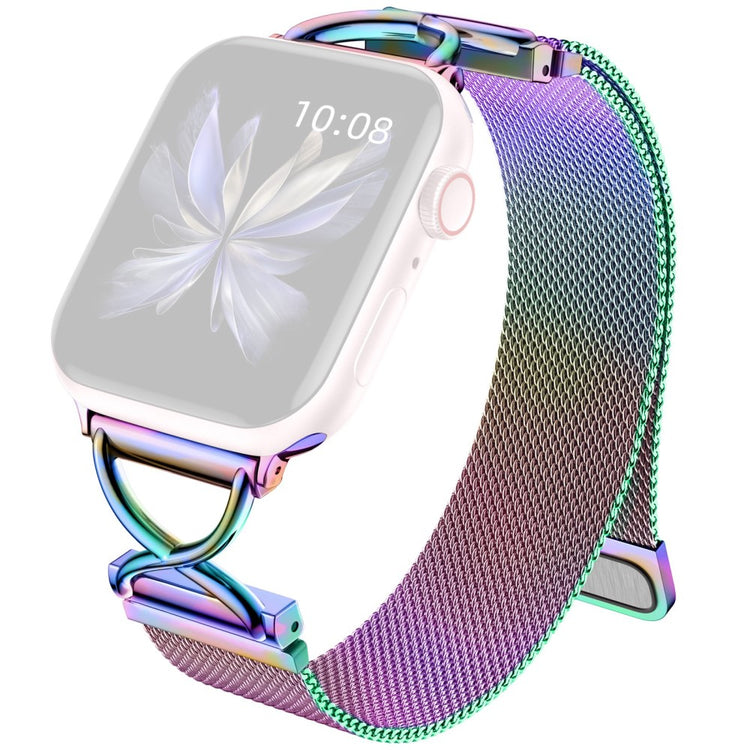 Apple Watch Series 49mm - 45mm - 44mm - 42mm Milanese Metal Band - Multi-color#serie_4