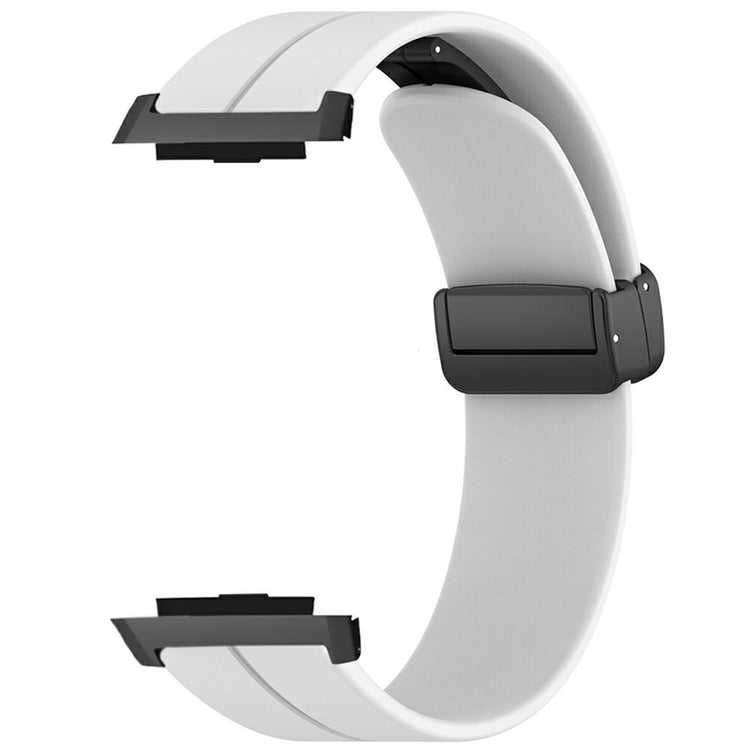 Xiaomi Watch H1 Watchband Soft Silicone Watch Strap with Magnetic Buckle - White#serie_1