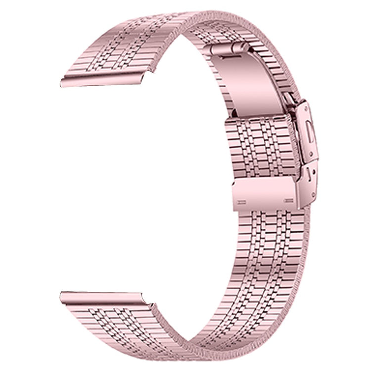 Fossil Gen 5 Carlyle HR Watch Band Five-Bead 316L Stainless Steel Wrist Strap - Rose Pink#serie_5