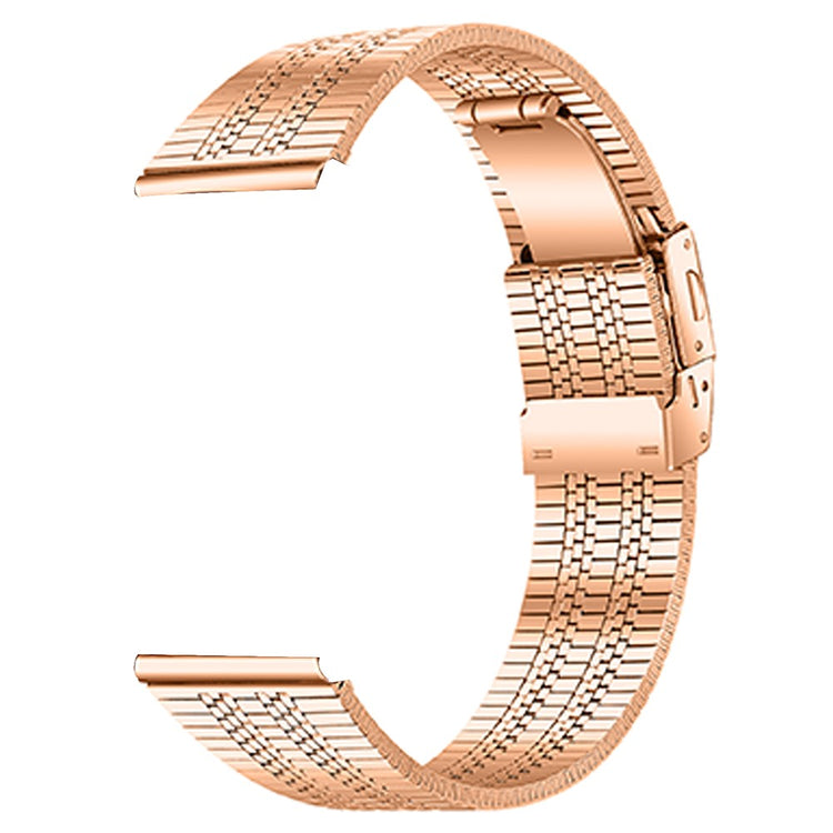 Huawei Watch GT 42mm / 46mm Stainless Steel Band Replacement Watch Strap - Rose Gold#serie_6