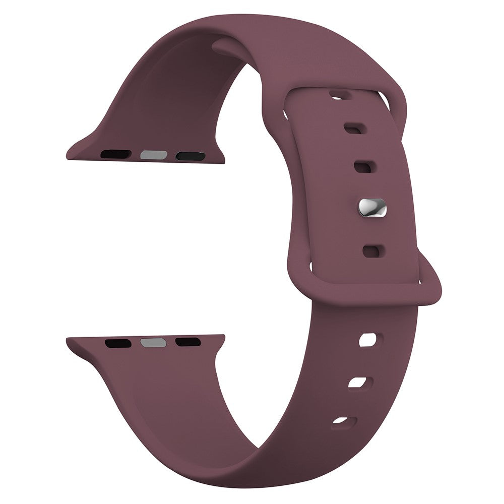 Apple Watch Series 49mm - 45mm - 44mm - 42mm Strap Breathable Silicone Watch Band - Wine Red#serie_3