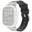 Molto Elegante Apple Smartwatch Strass E Silicone / Tpu Universali Cinturino