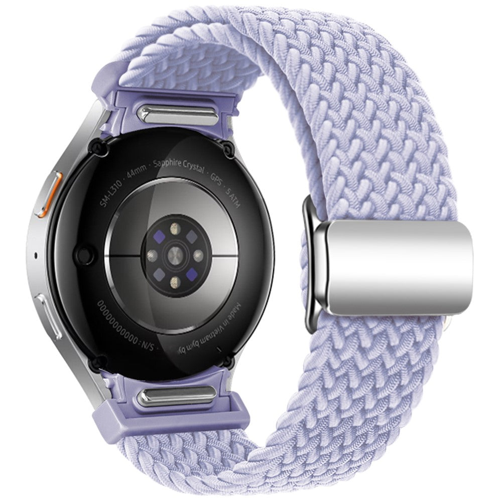 Samsung Galaxy Watch 20mm Braided Watch Band Magnetic Strap - Misty Purple#serie_18