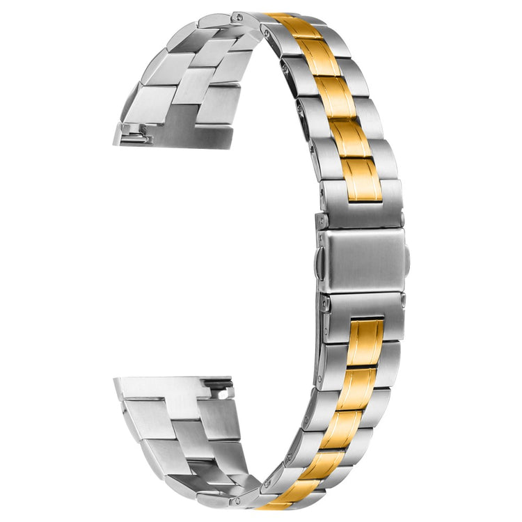 TicWatch GTX Smartwatch Strap Three-Bead Stainless Steel Wrist Band - Silver+Gold#serie_3