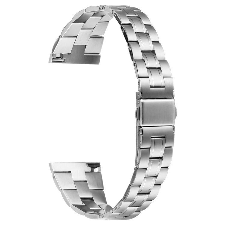 Samsung Galaxy Watch3 45mm Watch Strap Stainless Steel Three-Beads Band Replacement - Silver#serie_087