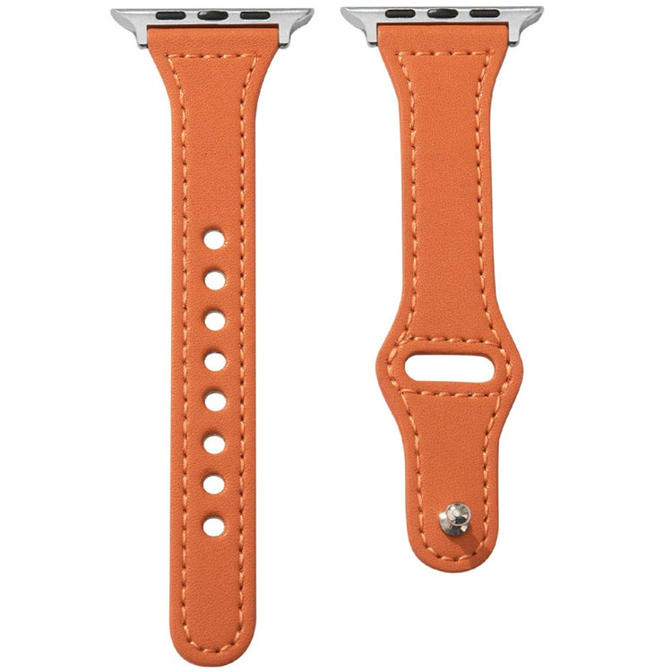 KALEBOL Apple Watch Series 41mm - 40mm - 38mm Watch Strap, Small Buckle - Orange#serie_3