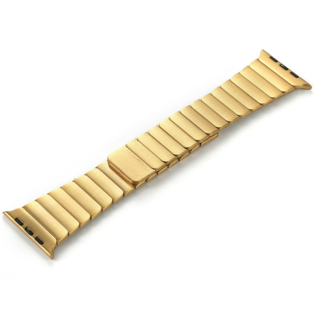 Apple Watch Series 41mm - 40mm - 38mm Magnetic Metal Watch Strap - Gold#serie_2