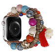 Durevole Apple Smartwatch Metallo E Pietra Universali Cinturino