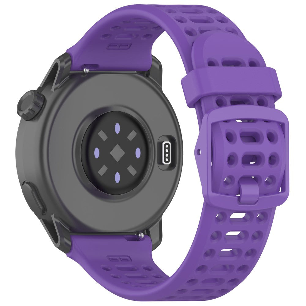 Coros Pace 3 Liquid Silicone Watch Band Adjustable Wrist Strap - Purple#serie_2