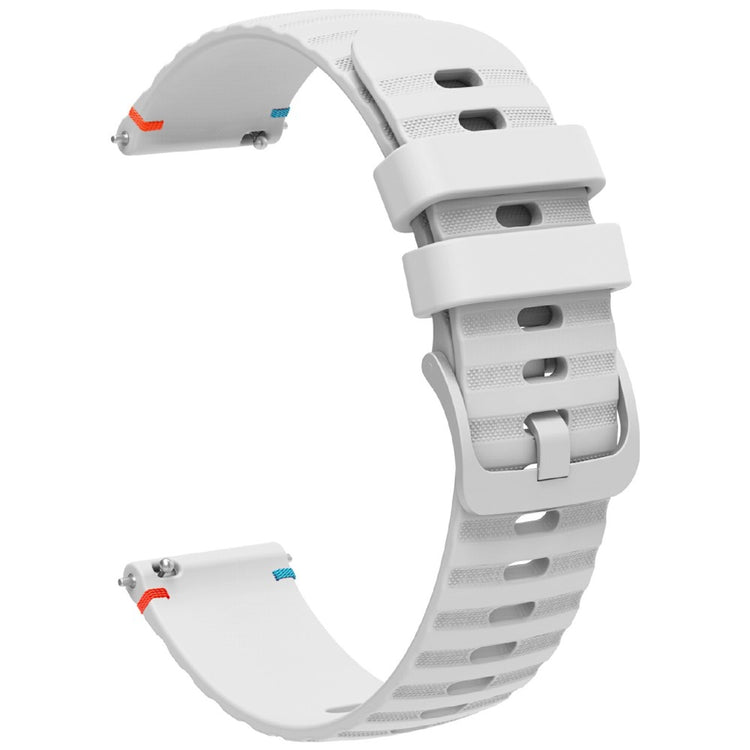 Samsung Galaxy Watch7 Universal 20mm Silicone Watch Strap - White#serie_2