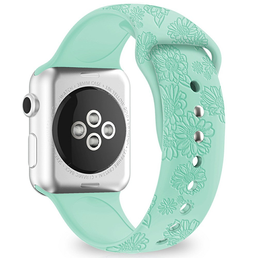 Watch Strap for Apple Watch Series 49mm - 45mm - 44mm - 42mm - Sunflower Mint Green#serie_11