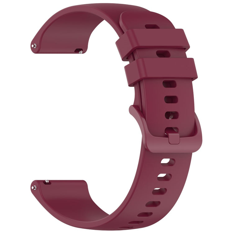 Garmin vivoactive 5 Silicone Watch Band 20mm Quick Release Replacement Strap - Wine Red#serie_7