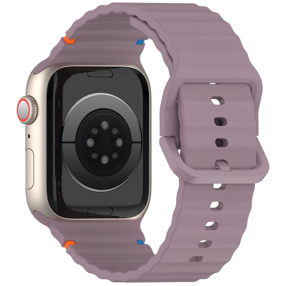 KALEBOL Silicone Strap Apple Watch Series 41mm - 40mm - 38mm Band - Smoke Purple#serie_9