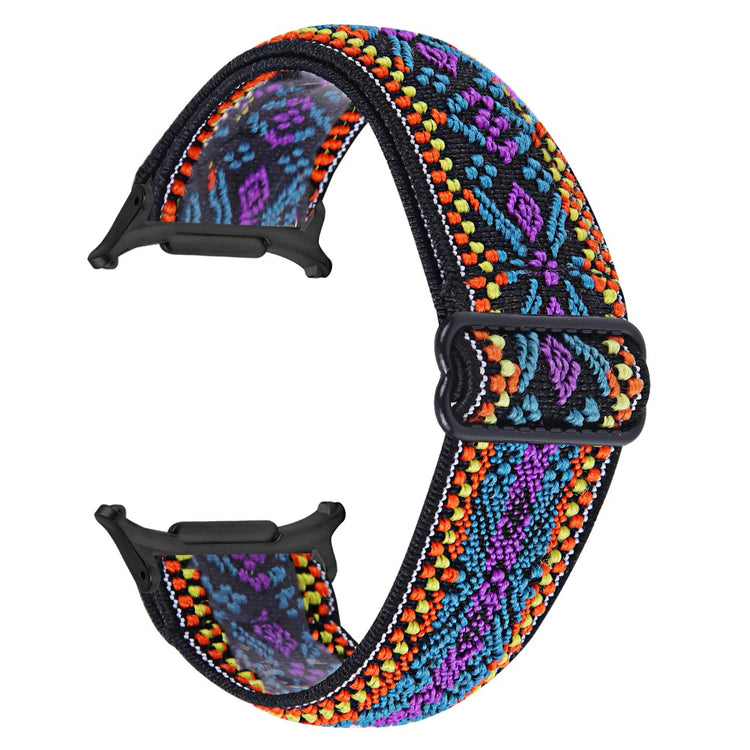 Samsung Galaxy Watch Ultra 47mm Watch Band with Black Connector Adjustable Elastic Wrist Strap - Style 5#serie_4