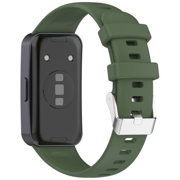 Silicone Watch Strap Huawei Band 9 NFC / 9 / 8 NFC / 8 Adjustable Wrist Band - Midnight Green#serie_2