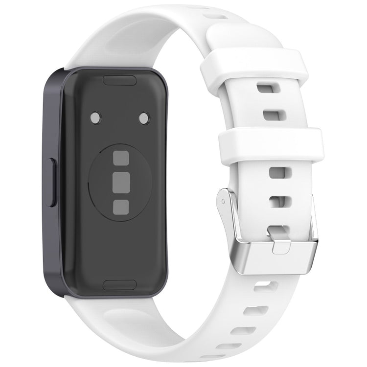 Silicone Watch Strap Huawei Band 9 NFC / 9 / 8 NFC / 8 Adjustable Wrist Band - White#serie_3