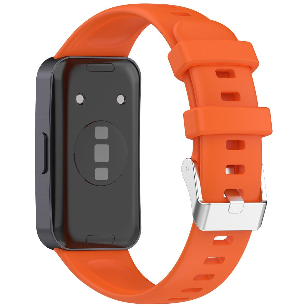 Silicone Watch Strap Huawei Band 9 NFC / 9 / 8 NFC / 8 Adjustable Wrist Band - Orange#serie_4