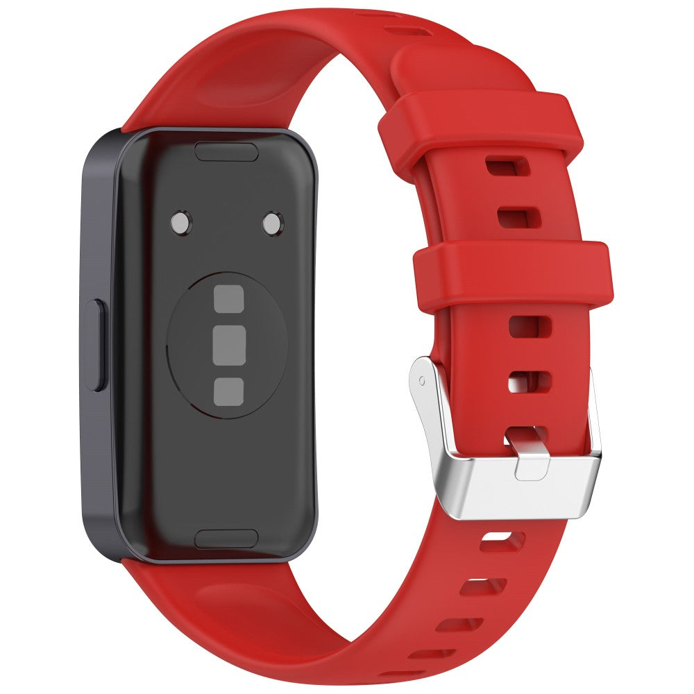 Silicone Watch Strap Huawei Band 9 NFC / 9 / 8 NFC / 8 Adjustable Wrist Band - Red#serie_5