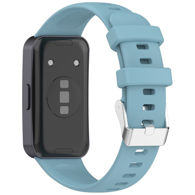 Silicone Watch Strap Huawei Band 9 NFC / 9 / 8 NFC / 8 Adjustable Wrist Band - Blue#serie_8