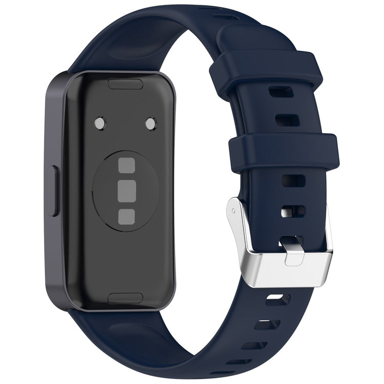 Silicone Watch Strap Huawei Band 9 NFC / 9 / 8 NFC / 8 Adjustable Wrist Band - Dark Blue#serie_9