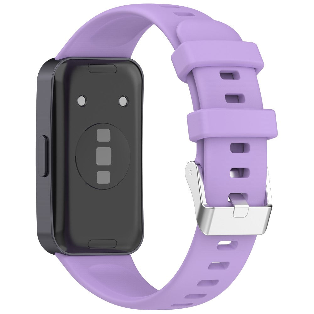 Silicone Watch Strap Huawei Band 9 NFC / 9 / 8 NFC / 8 Adjustable Wrist Band - Purple#serie_13